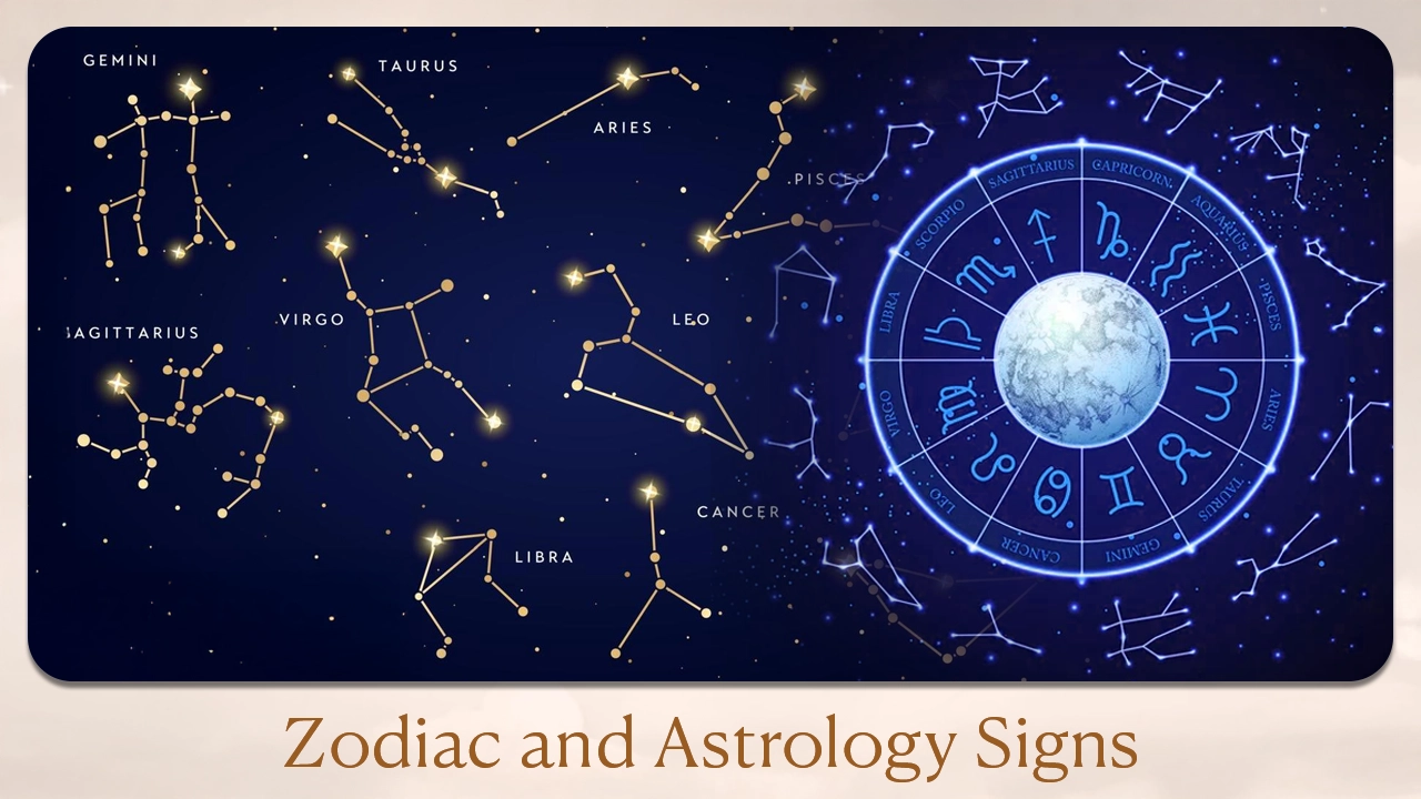 zodiac and astrology signs